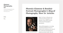 Desktop Screenshot of glamourphotography.co
