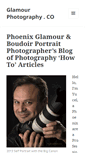 Mobile Screenshot of glamourphotography.co
